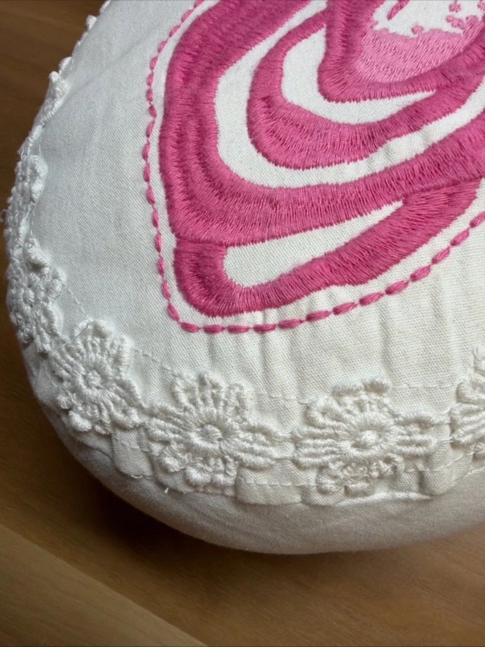 Pottery Barn/ Lilly Pulits Kids Garden Butterfly Pillow 13x15 Floral Embroidered